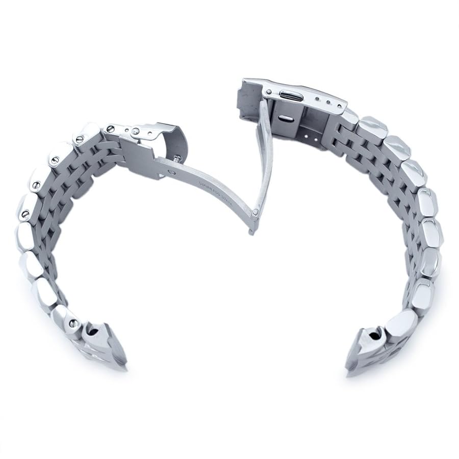 22mm Super Engineer II 316L SS Watch Bracelet for Seiko New